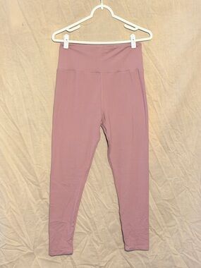 High-Waist Mauve Leggings